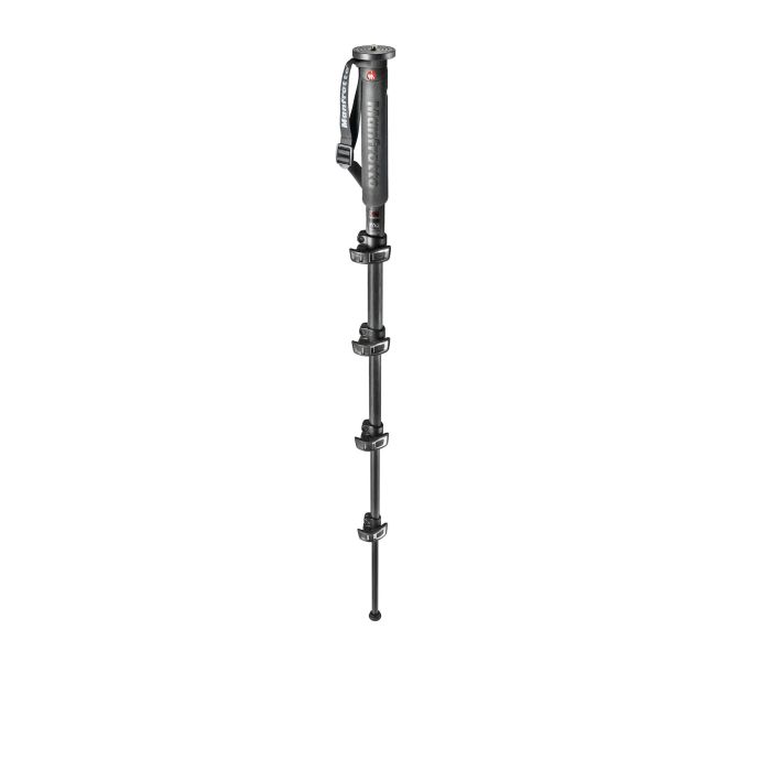 Manfrotto XPRO 5 Section Photo Monopod Carbon Fibre With Quick Power (MPMXPROC5)