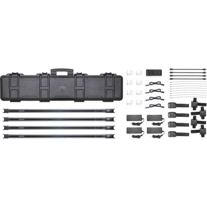 Godox TL120-K4 Tube Light Set x4 Godox TL120-K4 Tube Light Set x4