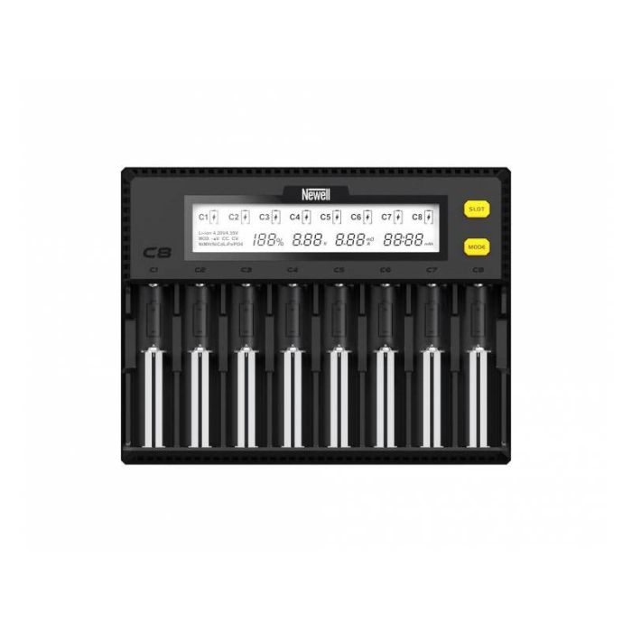 Newell Smart C8 Universal Charger for NiMH/Li-Ion Batteries Newell Smart C8 Universal Charger for NiMH/Li-Ion Batteries