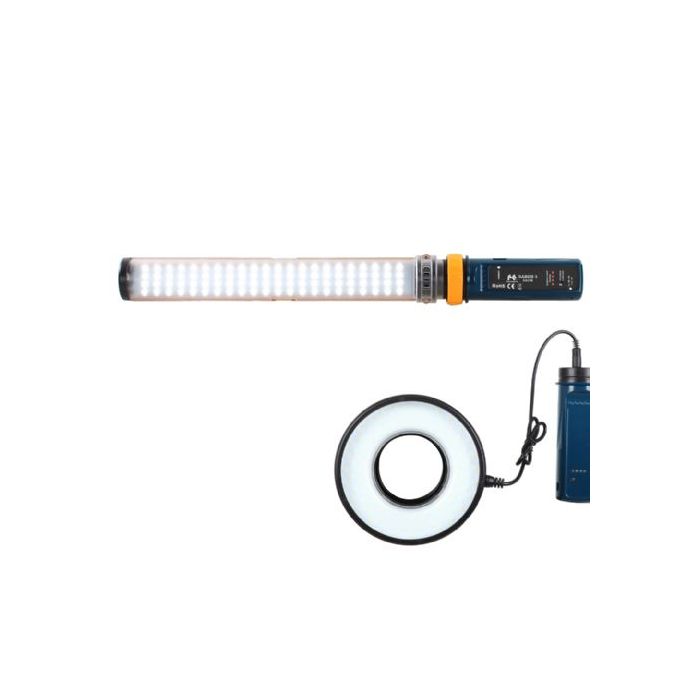 Falcon Eyes LED Light Stick Saber 3 With Ring Lamp Falcon Eyes LED Light Stick Saber 3 With Ring Lamp