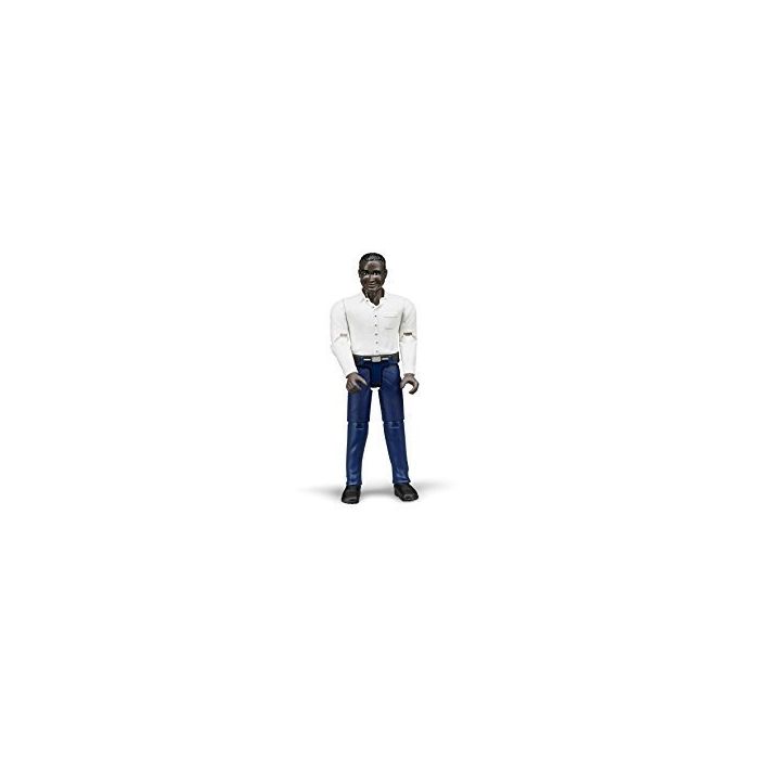 Bruder Dark Skin Man with Blue Jeans Figure (60004) Bruder Dark Skin Man with Blue Jeans Figure (60004)