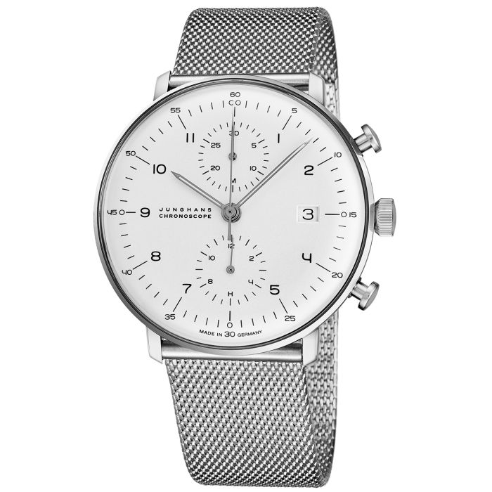 Junghans Max Bill Chronoscope Men's Watch 027/4003.44 Junghans Max Bill Chronoscope Men's Watch 027/4003.44