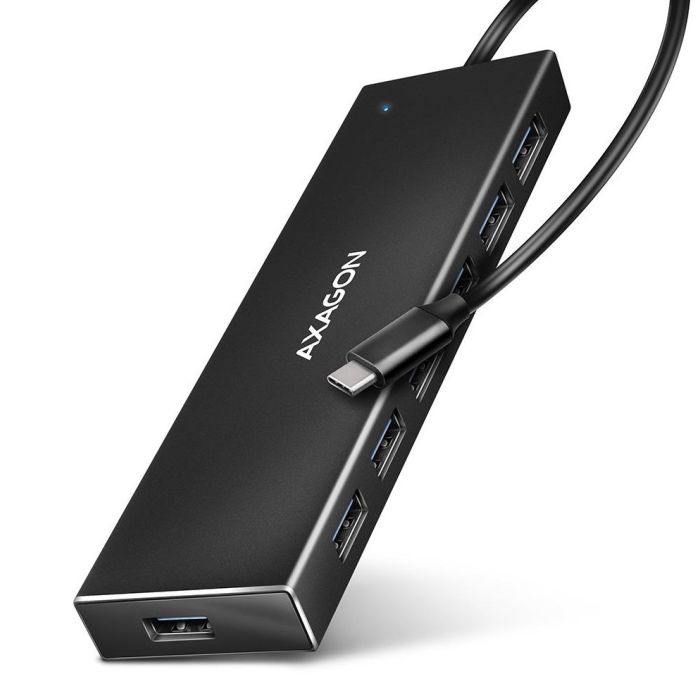Axagon USB-C 7 Port Hub 0.3 m Flat HUE-F7C (HUE-F7C)