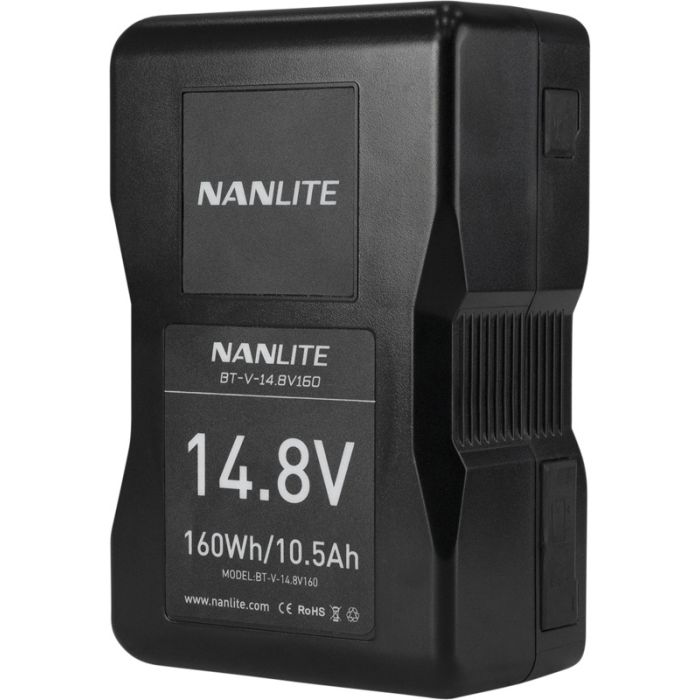 Nanlite BT-V-14.8V160 160WH 14.8V V-mount Battery Nanlite BT-V-14.8V160 160WH 14.8V V-mount Battery