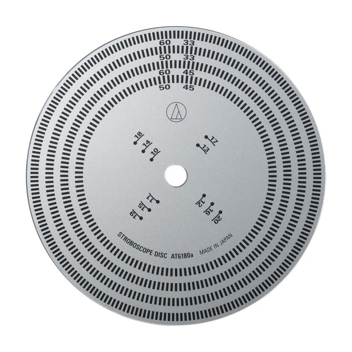 Audio Technica AT6180a Stroboscopic Disc Audio Technica AT6180a Stroboscopic Disc