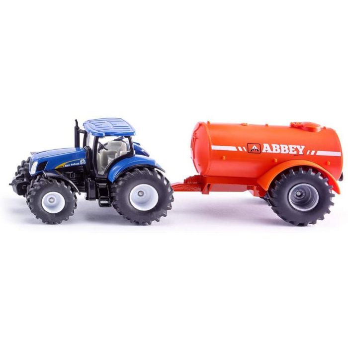 Siku Tractor with single axle vacuum tanker (1945)