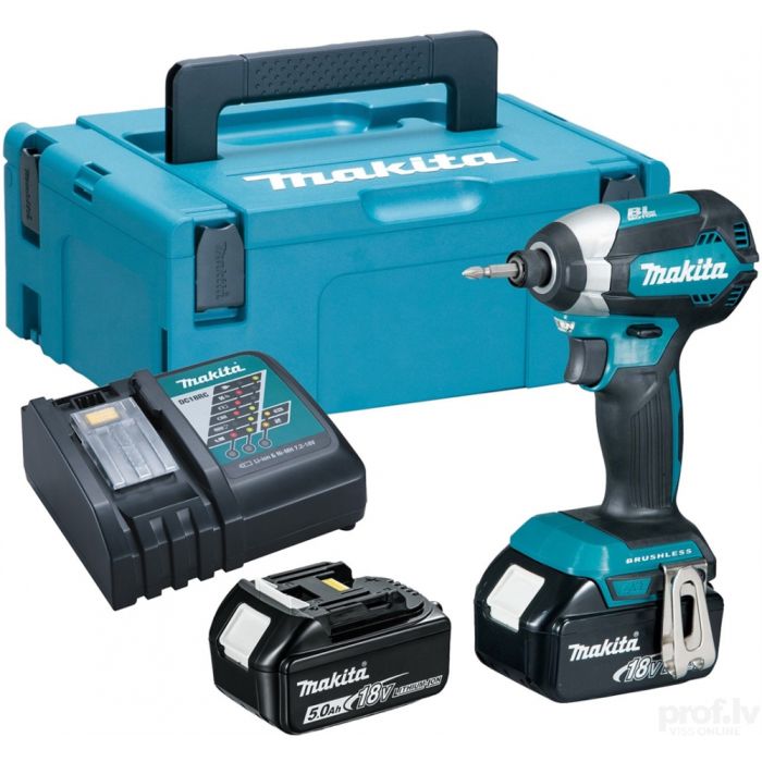 Makita DTD153Z + 2x 18V 5.0Ah Batteries + DC18RC Charger Makita DTD153Z + 2x 18V 5.0Ah Batteries + DC18RC Charger