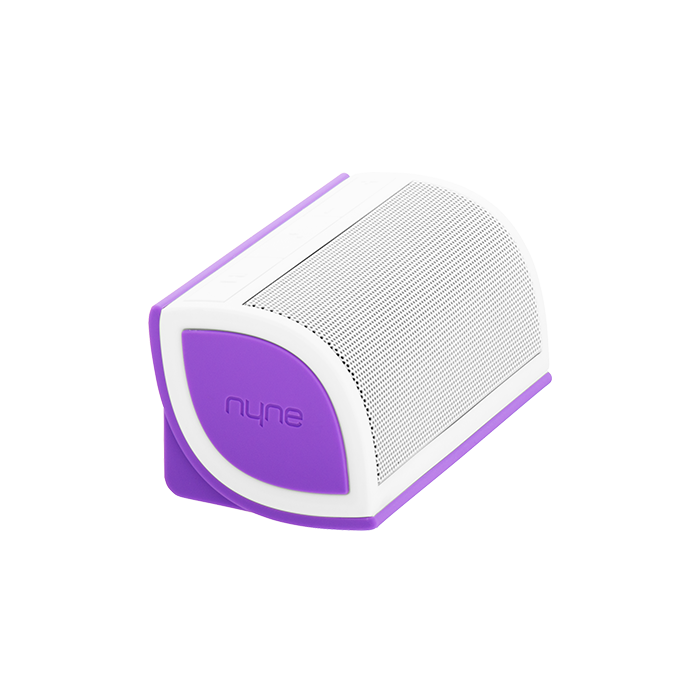 Nyne Mini Bluetooth Speaker Purple/White