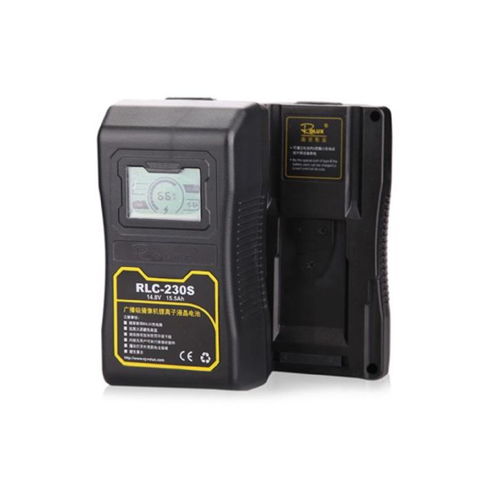 Rolux V-Mount Battery RLC-230S 230Wh 14.8V 15500mAh