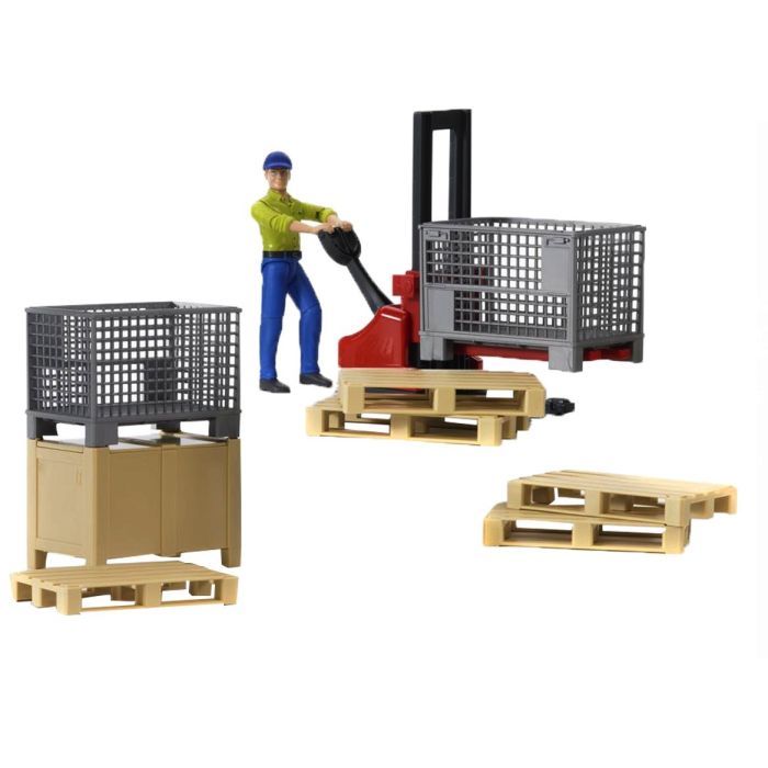 Bruder Bworld Logistics Set (62200) Bruder Bworld Logistics Set (62200)