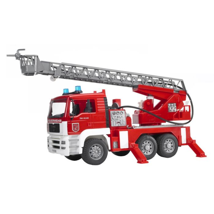 Bruder MAN Fire Engine with Slewing Ladder, Water Pump, Light and Sound (02771) Bruder MAN Fire Engine with Slewing Ladder, Water Pump, Light and Sound (02771)