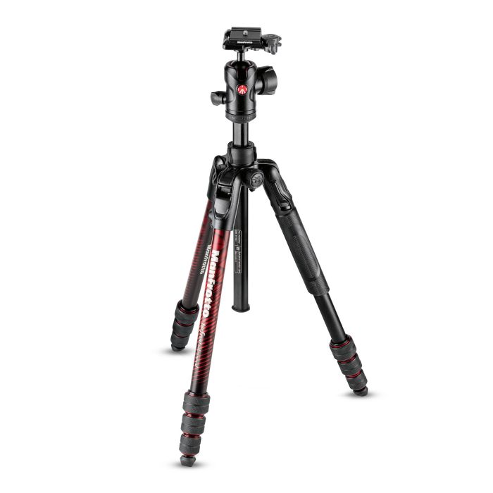 Manfrotto Befree Advanced Aluminum Travel Tripod Twist, Ball Head Red (MKBFRTA4RD-BH) Manfrotto Befree Advanced Aluminum Travel Tripod Twist, Ball Head Red (MKBFRTA4RD-BH)