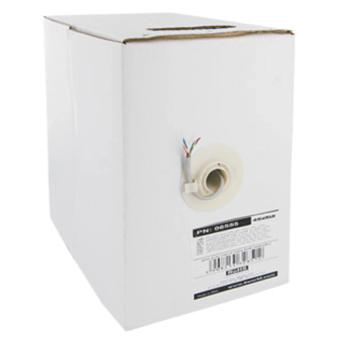 4World UTP Installation Cable, 4x2, cat 5e, wire 100m, Gray (06555) 4World UTP Installation Cable, 4x2, cat 5e, wire 100m, Gray (06555)