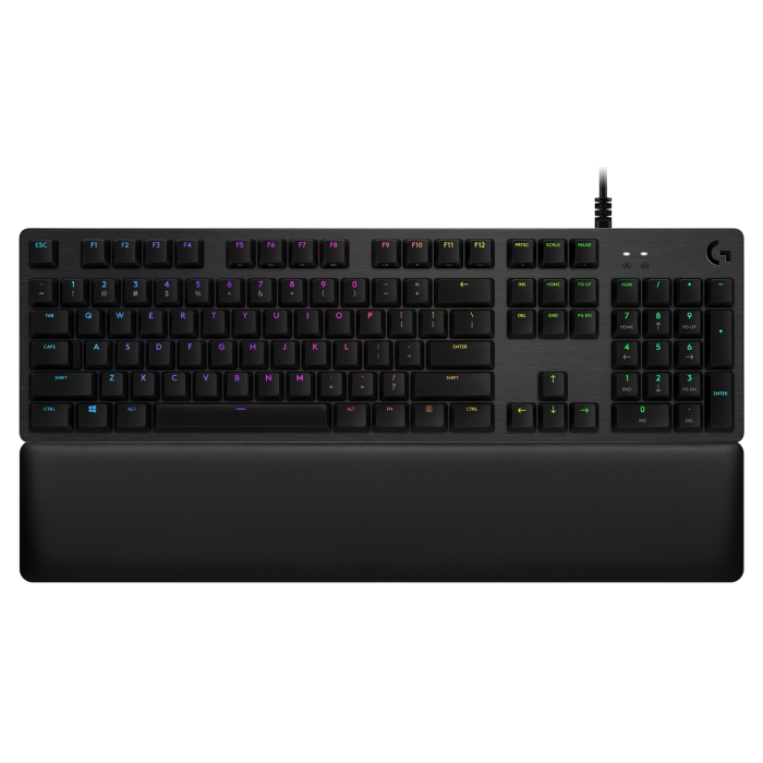 Logitech G513 Lightsync RGB Mechanical Gaming Keyboard Carbon US International GX Blue Switch (920-008934) Logitech G513 Lightsync RGB Mechanical Gaming Keyboard Carbon US International GX Blue Switch (920-008934)