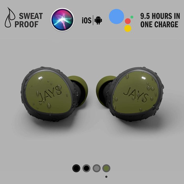 JAYS m-Seven True Wireless Green JAYS m-Seven True Wireless Green