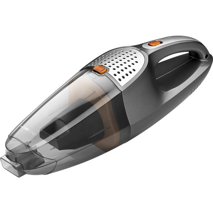 Clatronic AKS 832 handheld vacuum Bagless Black,Stainless steel,Transparent