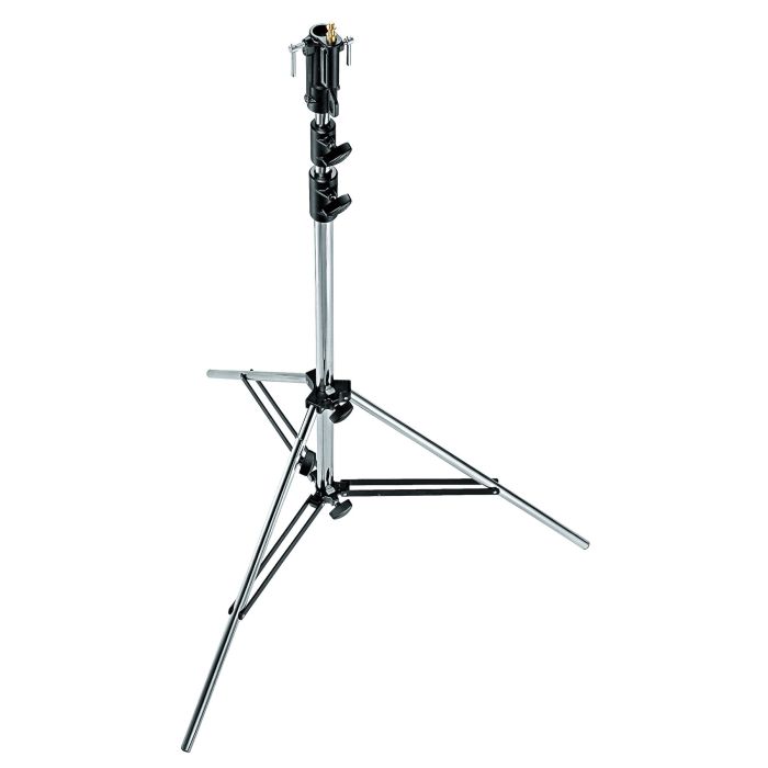 Manfrotto Steel Three-Section Senior Stand With Leveling Leg (007CSU) Manfrotto Steel Three-Section Senior Stand With Leveling Leg (007CSU)