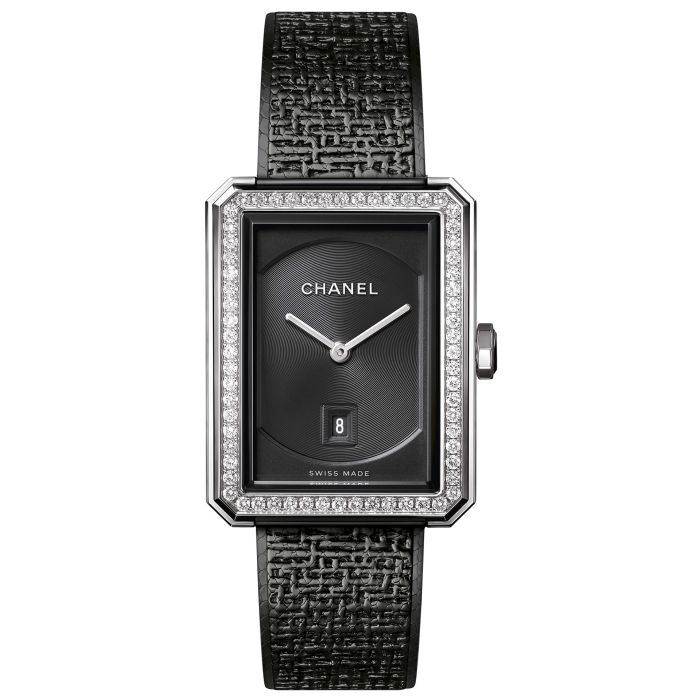 Chanel Boyfriend Tweed 34mm Ladies Watch H5318 Chanel Boyfriend Tweed 34mm Ladies Watch H5318