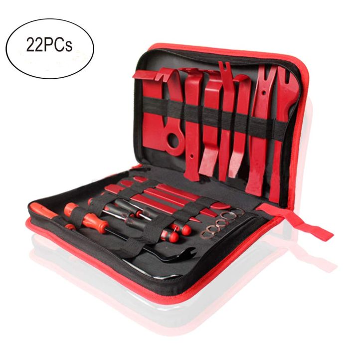 Await HLM (B07HXVC36P) Car Interior Disassembly Tools 22Pcs Await HLM (B07HXVC36P) Car Interior Disassembly Tools 22Pcs