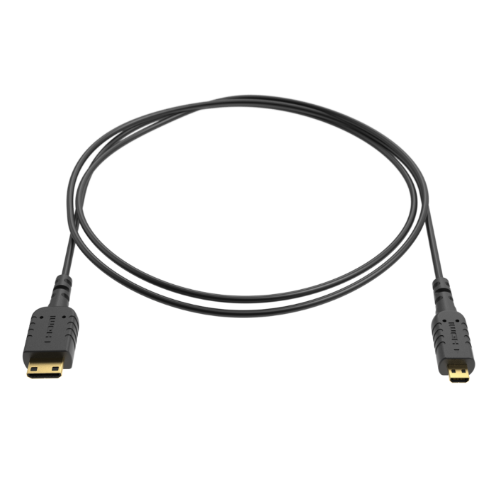 8Sinn eXtraThin Micro HDMI - Mini HDMI Cable 80cm 8Sinn eXtraThin Micro HDMI - Mini HDMI Cable 80cm