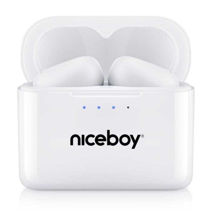 Niceboy HIVE Podsie 2021 TWS Polar White Bluetooth Wireless Headphones Niceboy HIVE Podsie 2021 TWS Polar White Bluetooth Wireless Headphones
