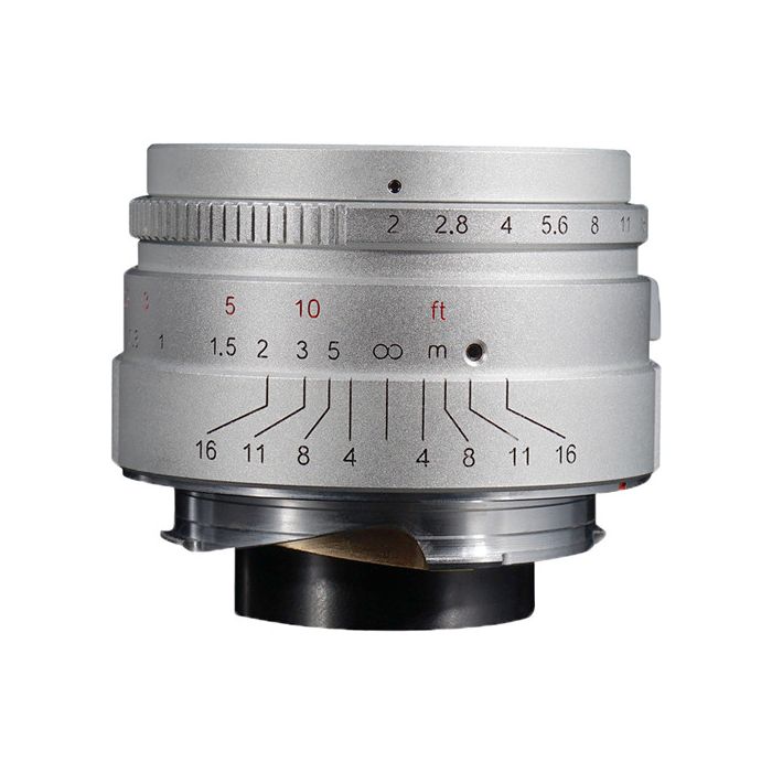 7Artisans 35mm F/2.0 Leica M Mount Silver
