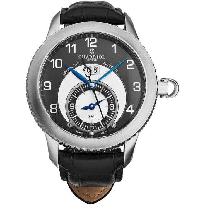 Charriol Columbus Men's Watch CO46GMTS361002 Charriol Columbus Men's Watch CO46GMTS361002