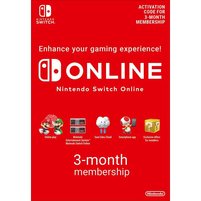 Nintendo Switch Online Membership - 3 Months Nintendo Switch Online Membership - 3 Months