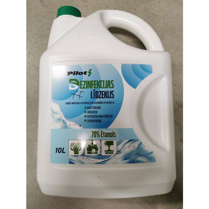 Pilots disinfectant 10L 70% ethanol Pilots disinfectant 10L 70% ethanol