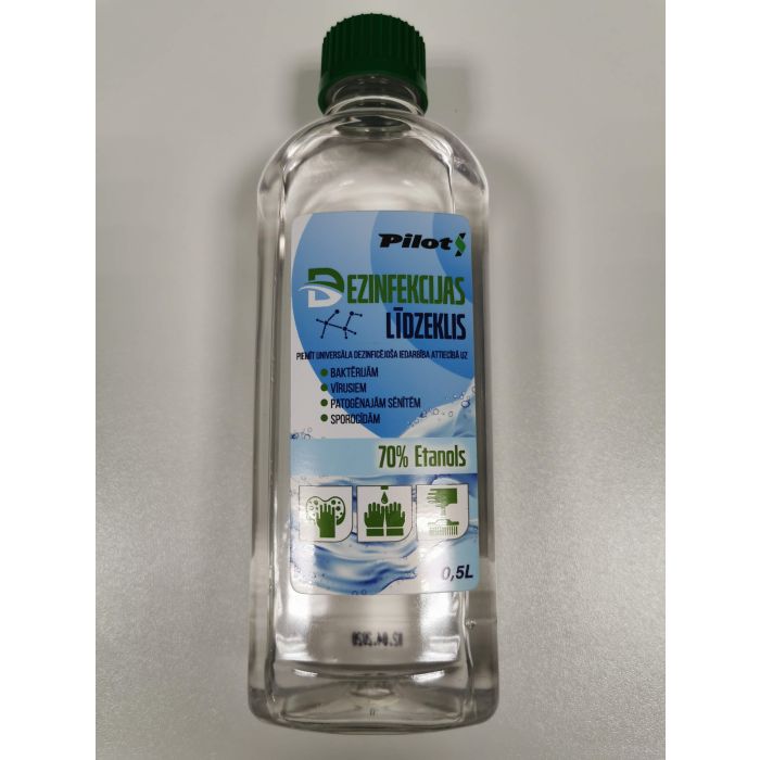 Pilots disinfectant 500ml 70% ethanol Pilots disinfectant 500ml 70% ethanol