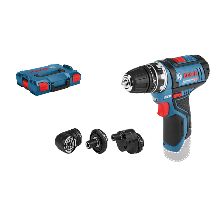 Bosch GSR 12V-15 FC Set, 4xGFA L-boxx (06019F6003) Bosch GSR 12V-15 FC Set, 4xGFA L-boxx (06019F6003)