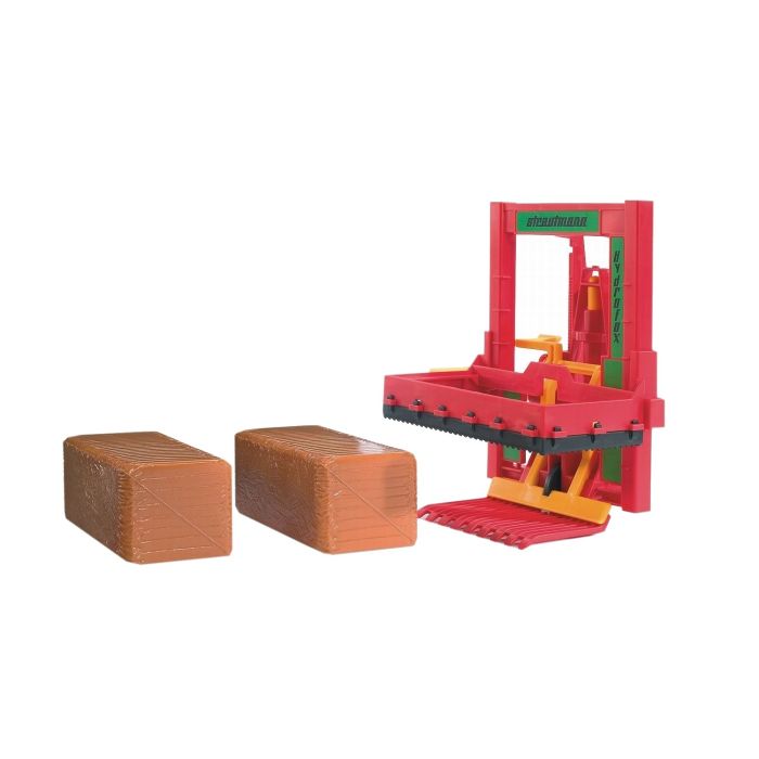 Bruder Silo Block Cutter with Block Hay Bales (02333)