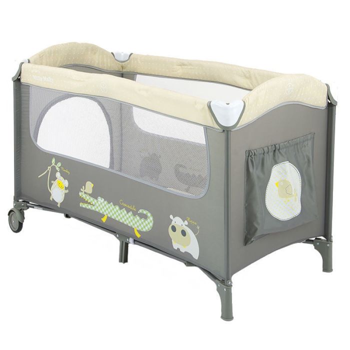 Milly Mally Travel Bed Mirage Beige (5901761122480) Ceļojumu Gultiņa Milly Mally Travel Bed Mirage Beige (5901761122480) Ceļojumu Gultiņa