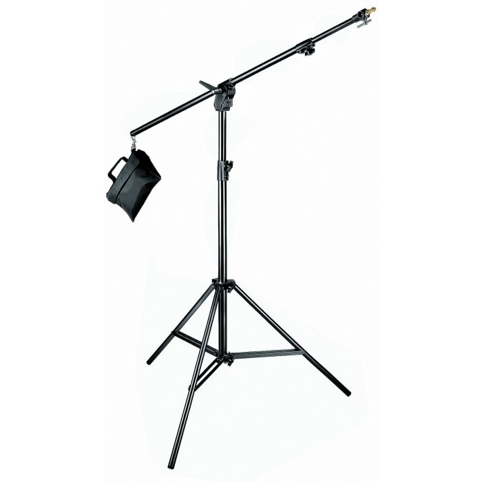 Manfrotto Combi-Boom Stand Black Aluminium With Sandbag (420B) Manfrotto Combi-Boom Stand Black Aluminium With Sandbag (420B)