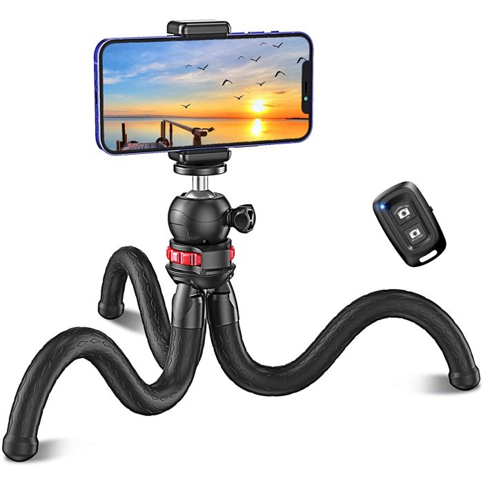 Cocoda Mobile Phone Tripod, Flexible Selfie Stick for Smartphone, Bluetooth Tripod with Remote Shutter Cocoda Mobile Phone Tripod, Flexible Selfie Stick for Smartphone, Bluetooth Tripod with Remote Shutter