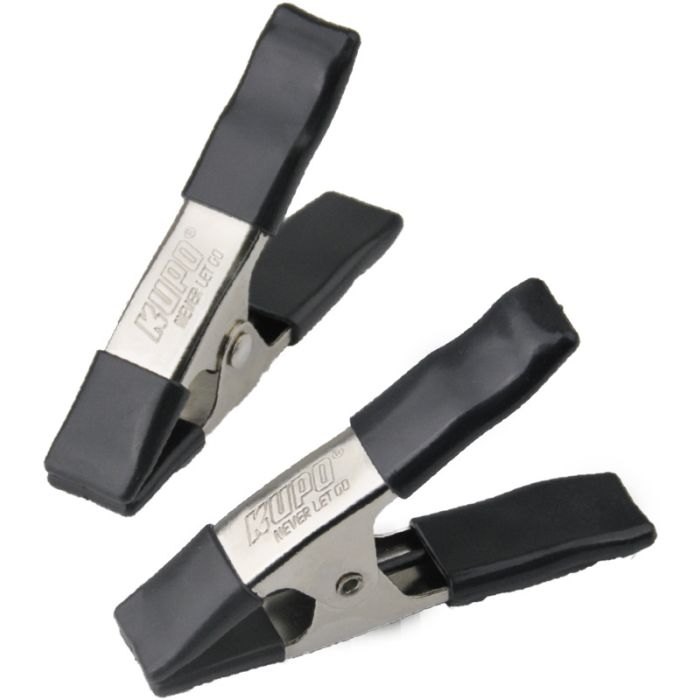 Kupo KCP-354-BK 4in Steel Spring A Clamp - Black (Set of 2) Kupo KCP-354-BK 4in Steel Spring A Clamp - Black (Set of 2)