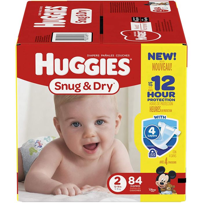 Huggies Snug & Dry - 84 pieces, Size 2 - Disney Mickey Mouse (036000406993) (Ražots ASV) Huggies Snug & Dry - 84 pieces, Size 2 - Disney Mickey Mouse (036000406993) (Ražots ASV)