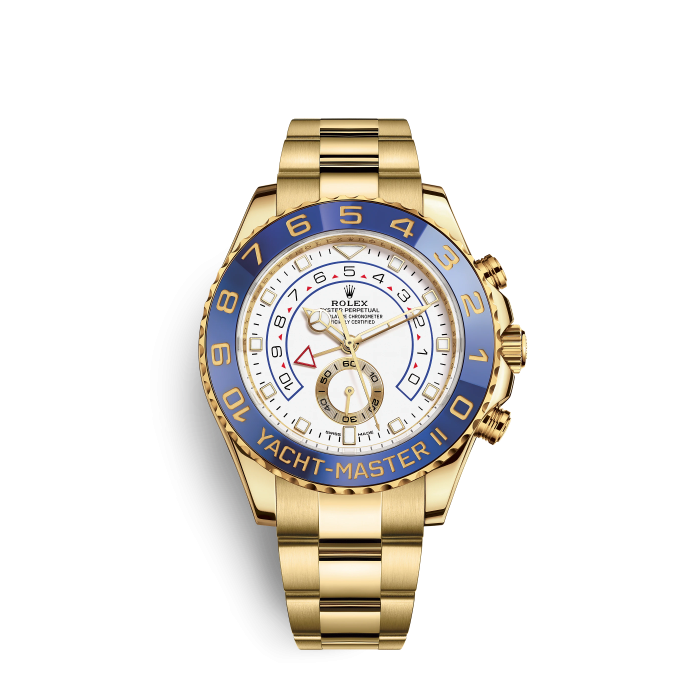 Rolex Yacht-Master II Yellow Gold White Index Dial Watch 116688 Rolex Yacht-Master II Yellow Gold White Index Dial Watch 116688