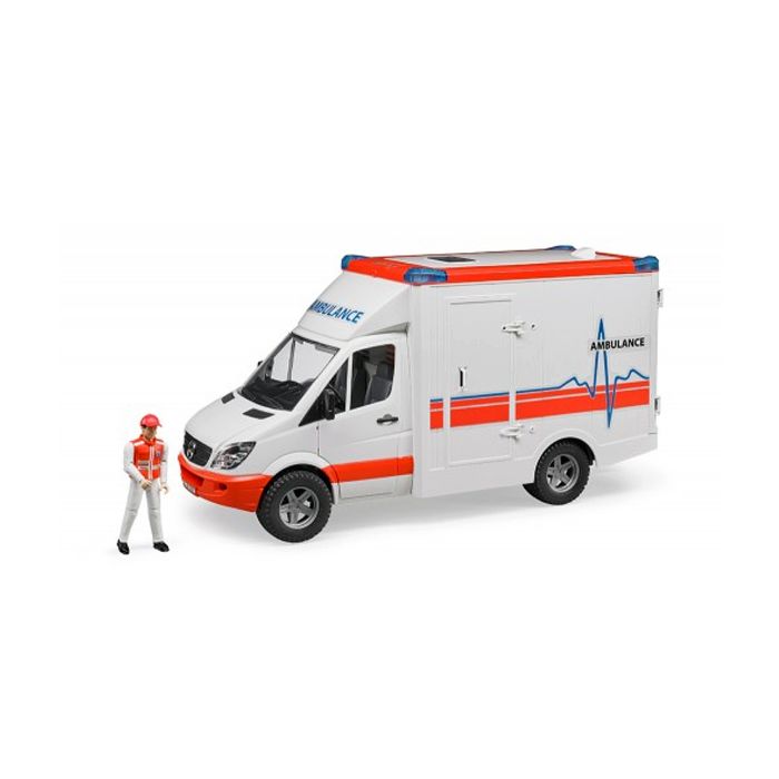 Bruder MB Sprinter Ambulance With Driver (02536) Bruder MB Sprinter Ambulance With Driver (02536)