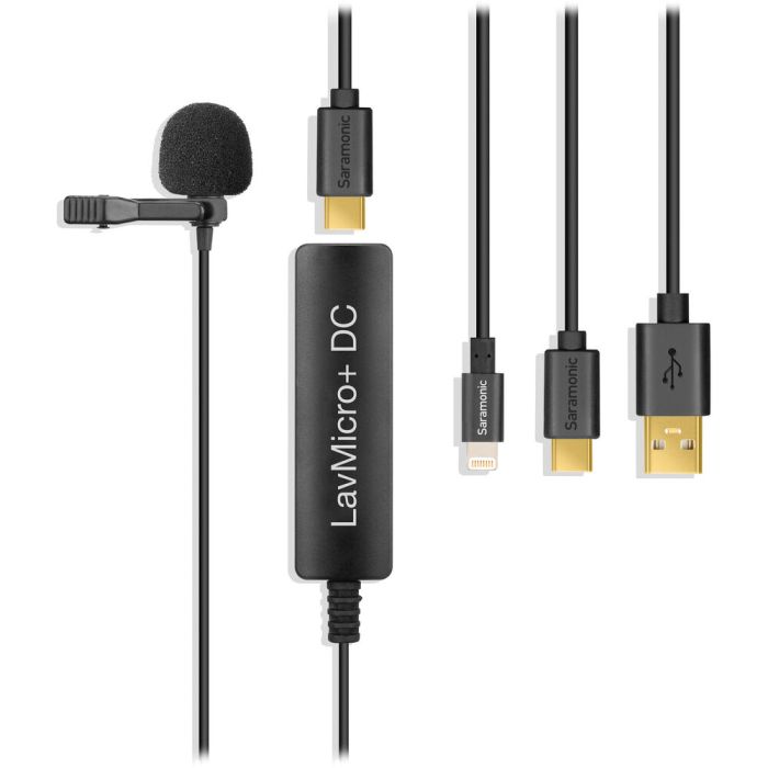 Saramonic LavMicro+DC Digital Lavalier Microphone Saramonic LavMicro+DC Digital Lavalier Microphone
