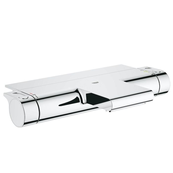 Grohe Grohterm 2000 Vannas Termostats Ar Plauktiņu, Hromēts (34464001) Grohe Grohterm 2000 Vannas Termostats Ar Plauktiņu, Hromēts (34464001)