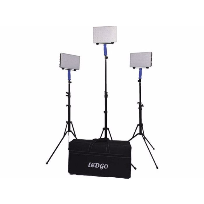 Ledgo B560C3KIT+T Bi-Color Portable Led Light 3-Kit (LG-B560C3KIT+T) Ledgo B560C3KIT+T Bi-Color Portable Led Light 3-Kit (LG-B560C3KIT+T)