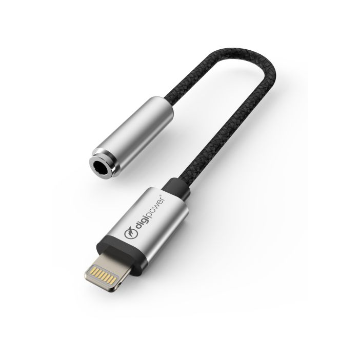 Digipower Stereo 3.5mm AUX to Lightning Cable Adapter (SP-AUXLT) Digipower Stereo 3.5mm AUX to Lightning Cable Adapter (SP-AUXLT)