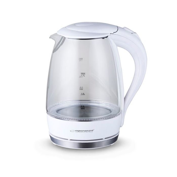 Esperanza EKK011W Electric kettle 1.7 L White, Multicolor 2200 W Esperanza EKK011W Electric kettle 1.7 L White, Multicolor 2200 W