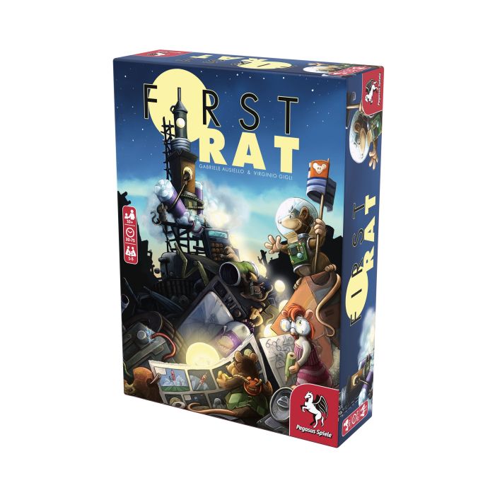 Pegasus Spiele First Rat (EN/DE)