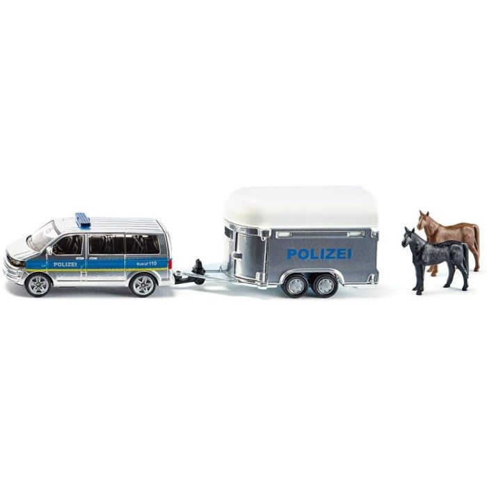 Siku Police car with horsebox (2310) Siku Police car with horsebox (2310)