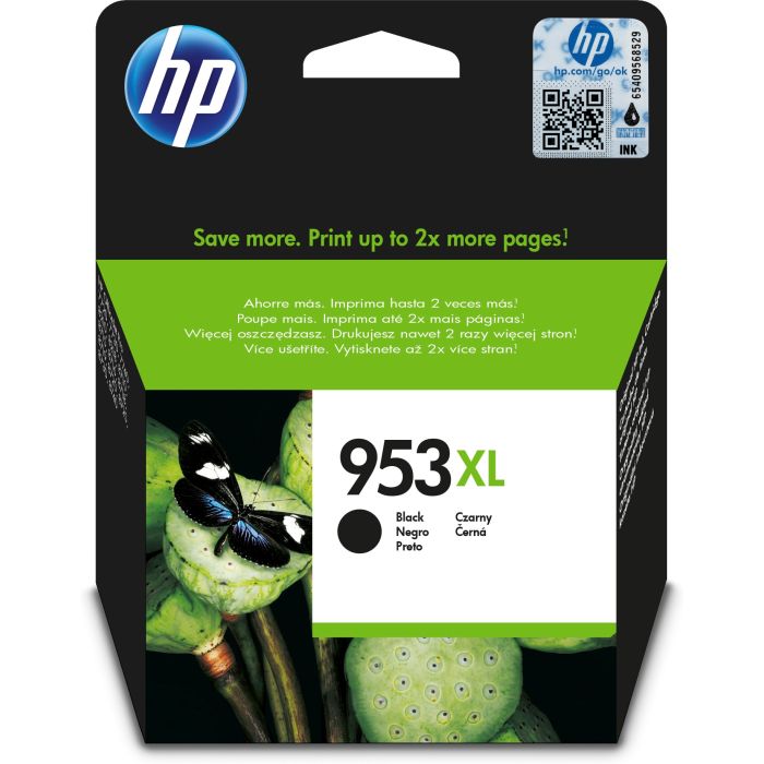 HP 953XL High Yield Black Original Ink Cartridge (L0S70AE) HP 953XL High Yield Black Original Ink Cartridge (L0S70AE)