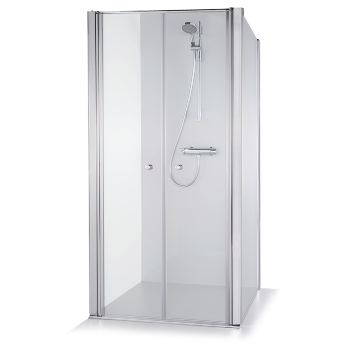 Baltijos Brasta ERIKA Shower Enclosure 90x90 Satin