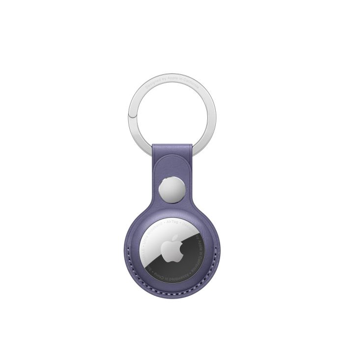 Apple AirTag Leather Key Ring - Wisteria MMFC3ZM/A Apple AirTag Leather Key Ring - Wisteria MMFC3ZM/A