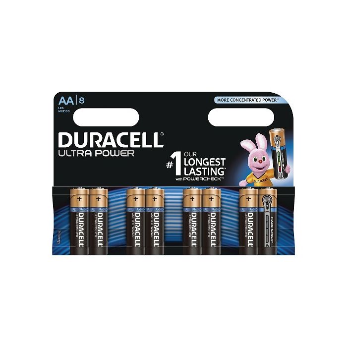 Duracell MX1500B8 Ultra Power AA - 8 Pack Duracell MX1500B8 Ultra Power AA - 8 Pack